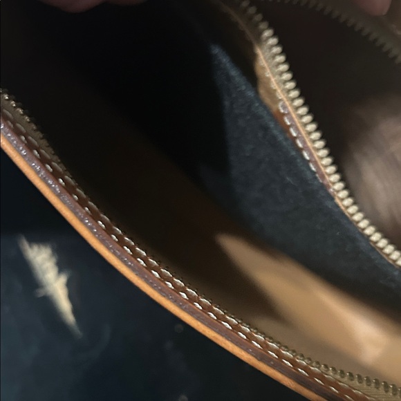 Celine Brown and Tan Crossbody Bag set with Chain and matching wallet - Picture 15 of 16